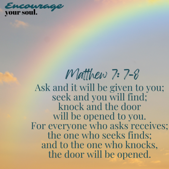 Matthew 7 7-8